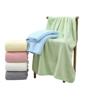 BCF-2-Coral Fleece Bath Towel