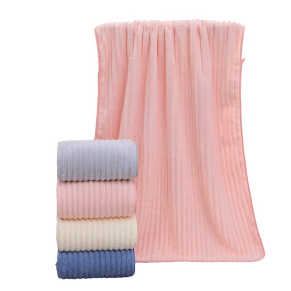 BCF-2-Coral Fleece Bath Towel - Image 4