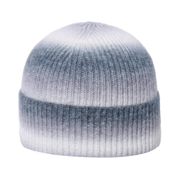GTH:Gradient-color Tie-dye Knitted Hat - Image 4